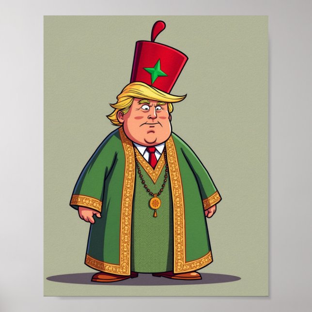 Donald Trump Poster (Vorne)