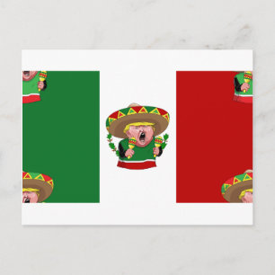Donald Trump Postkarte