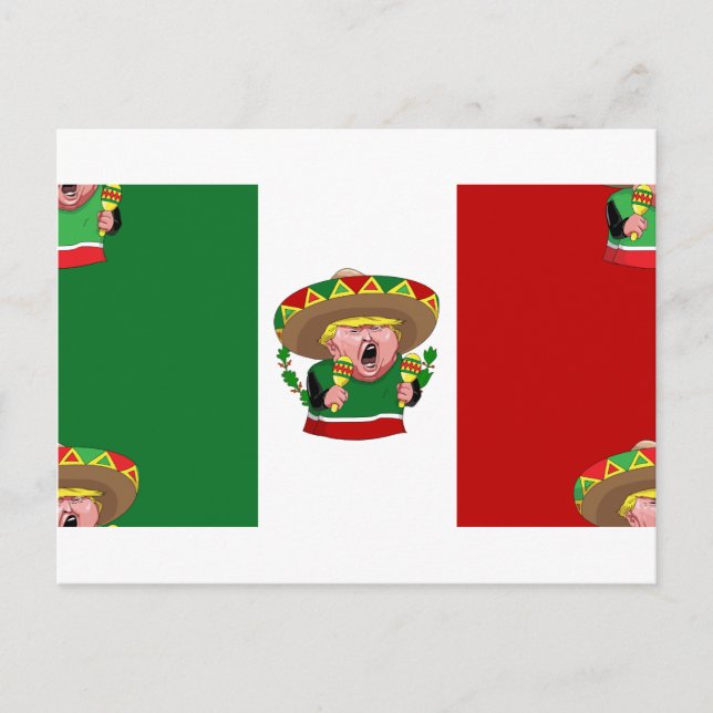 Donald Trump Postkarte (Vorderseite)