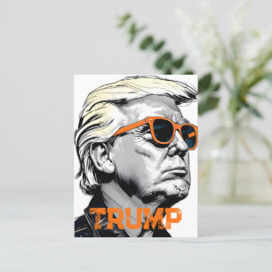 Donald Trump Postkarte