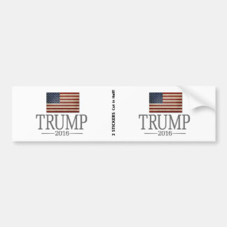 Donald Trump - Präsident 2016 Autoaufkleber