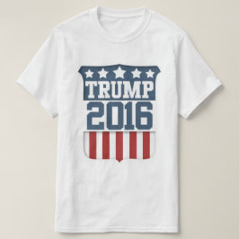 Donald Trump-Präsident 2016 Schild T-Shirt