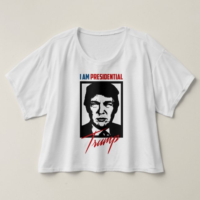 Donald Trump Präsident 2016 T-Shirt der Frauen (Design vorne)