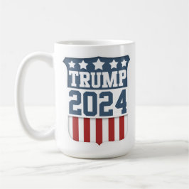 Donald Trump-Präsident 2024 Schild Kaffeetasse