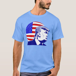 Donald Trump, Präsident der amerikanischen Fahne T-Shirt