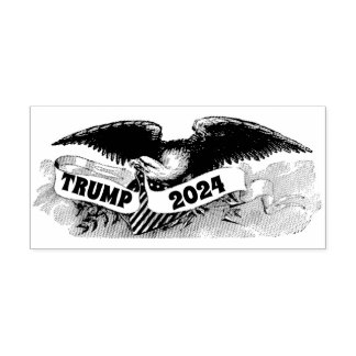 DONALD TRUMP PRÄSIDENT EAGLE 2024 GUMMISTEMPEL