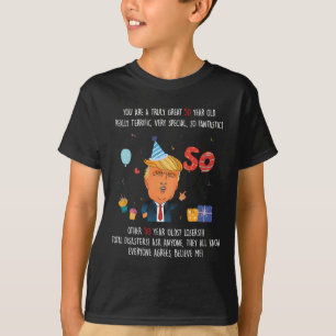 Donald Trump Präsident Lustiger 50. Geburtstag Tru T-Shirt
