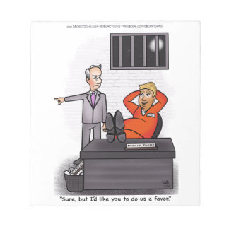 Donald Trump Products Notepad Notizblock