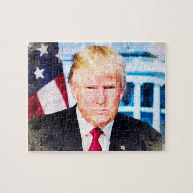 Donald Trump Puzzle (Horizontal)