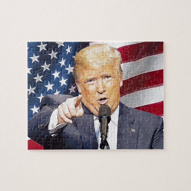 Donald Trump Puzzle (Horizontal)