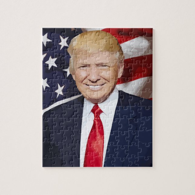 DONALD TRUMP-Puzzle Puzzle (Vertikal)