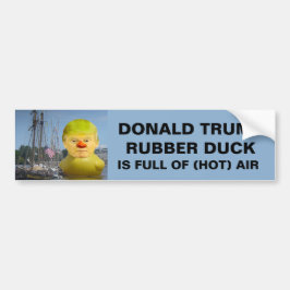 Donald Trump Rubber Yellow Duck Autoaufkleber