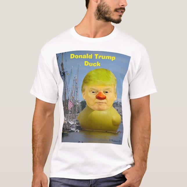 Donald Trump Rubber Yellow Duck Men-T - Shirt (Vorderseite)