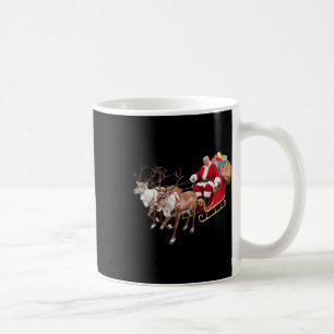 Donald Trump Santa Claus Sleigh Weihnachtsfeier We Kaffeetasse