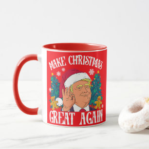 Donald Trump Santa Weihnachten wieder großartig Tasse