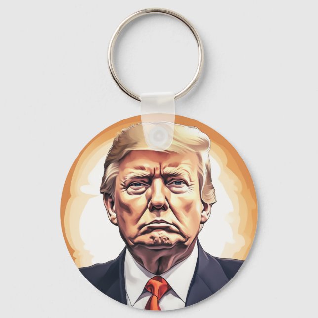 Donald Trump Schlüsselanhänger (Vorderseite)