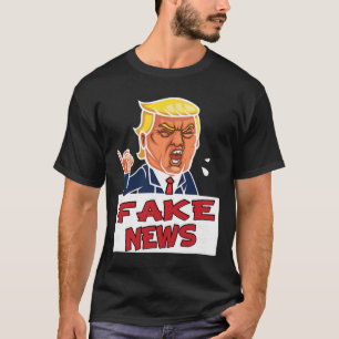 Donald Trump Sie sind Fake News T-Shirt