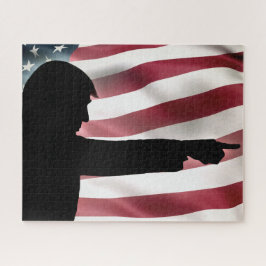 Donald Trump Silhouette Puzzle