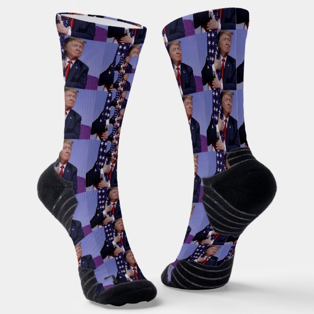 Donald Trump Socken (Gewinkelt)