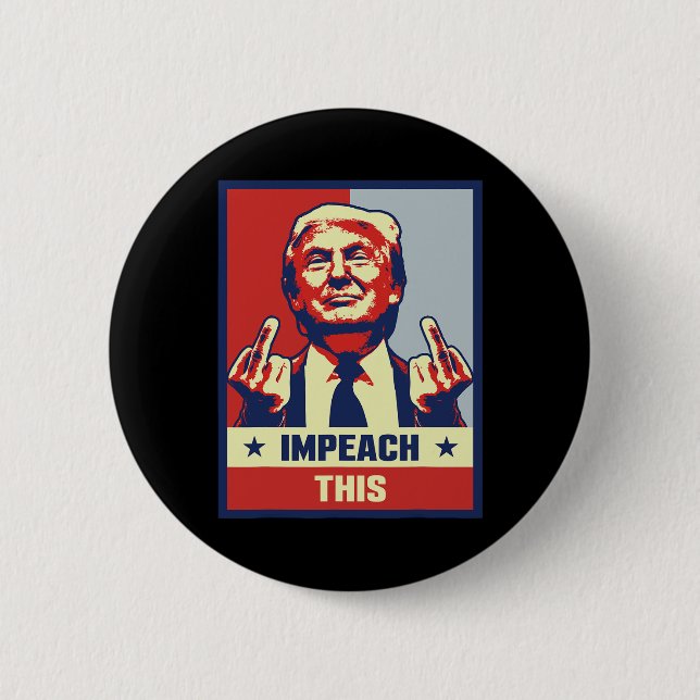 Donald Trump spendet republikanischen konservative Button (Vorderseite)