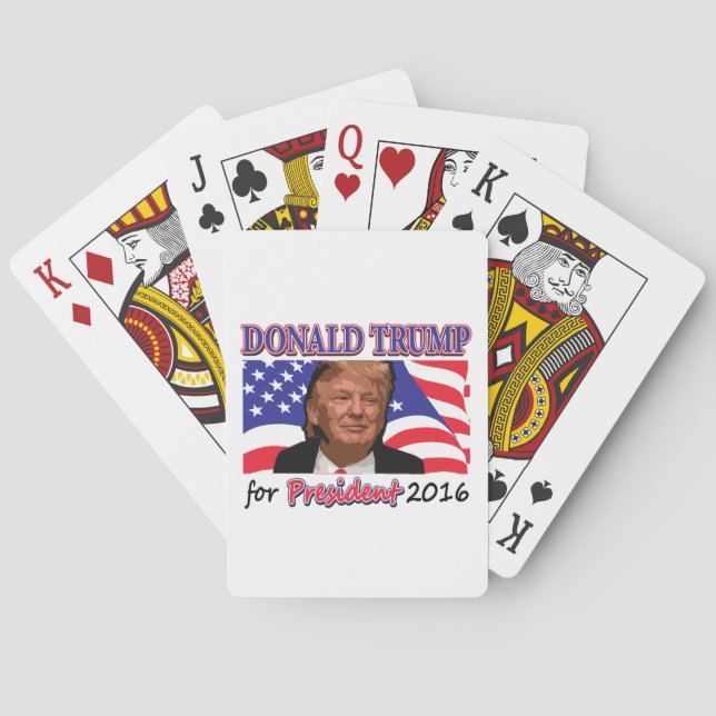 Donald Trump Spielkarten (Rückseite)