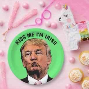 DONALD TRUMP ST PATRICK'S DAY PARTY PAPER TELLER