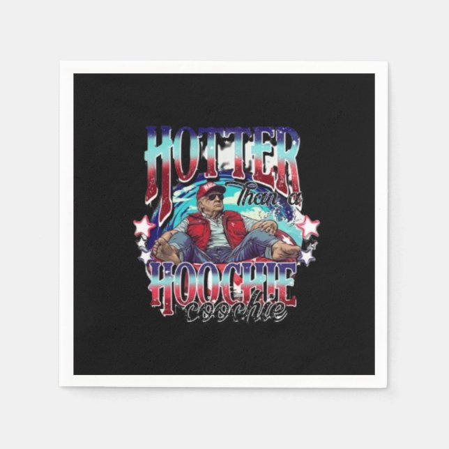 Donald Trump Summer Vibe Serviette (Vorderseite)