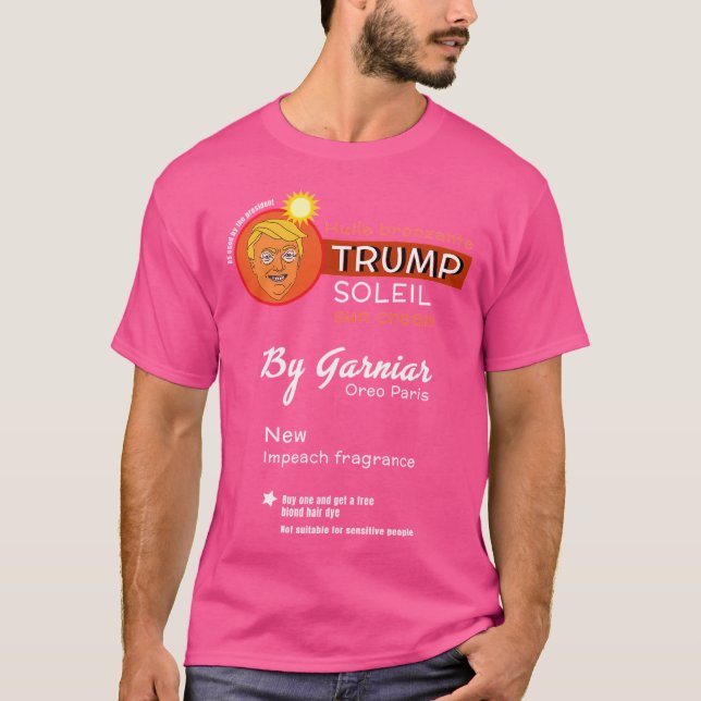 Donald Trump Sun Cream - Funny Trump Merchandise - T-Shirt (Vorderseite)