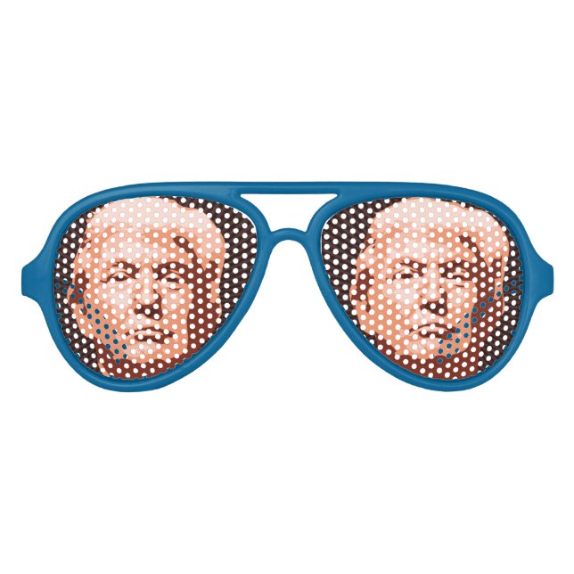 DONALD TRUMP SUNGLASSEN PARTYBRILLE (Vorderseite)