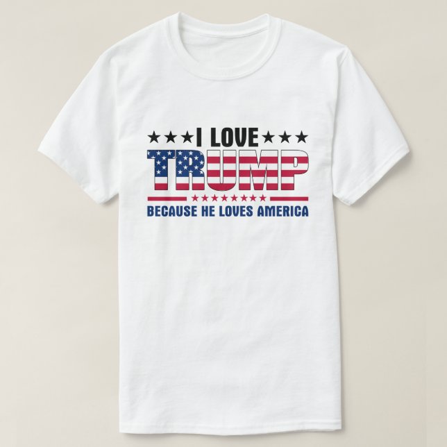 Donald Trump T-Shirt (Design vorne)