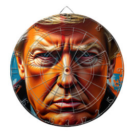 Donald Trump Target Artwork - Bold Political Art P Dartscheibe