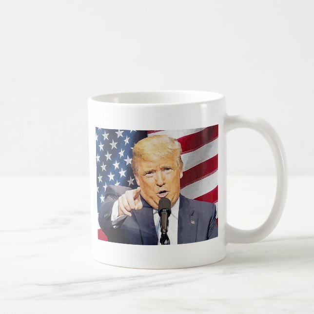 Donald Trump Tasse (Rechts)