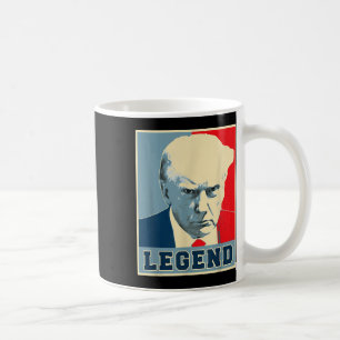 Donald Trump Tasse Shot 2024 Präsident Legend nie