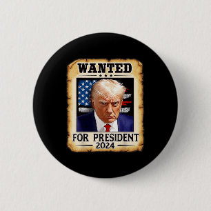 Donald Trump Tasse Shot Gewollt für US Präsident 2 Button