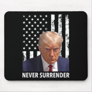 Donald Trump Tasse Shot - Übergeben Sie sich niema Mousepad