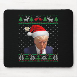 Donald Trump Tasse Shot Ugly Christmas Mousepad