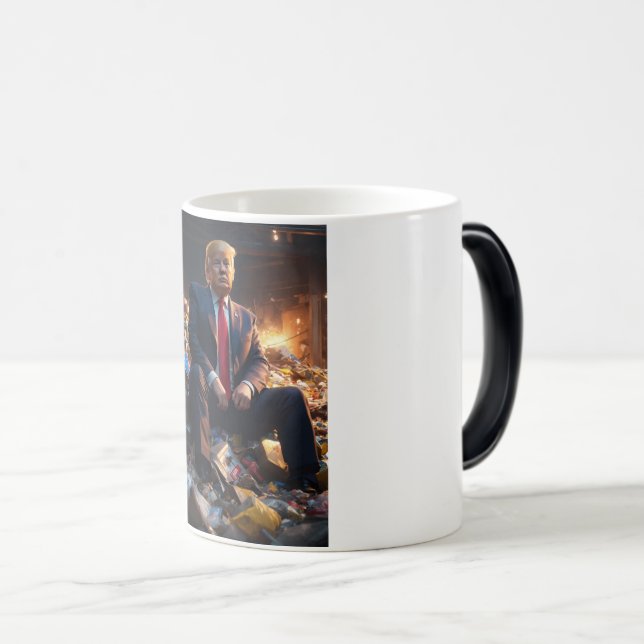 Donald Trump-Tasse Verwandlungstasse (VorderseiteRechts)