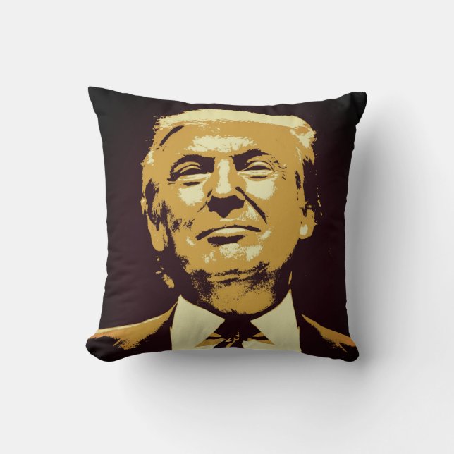 DONALD TRUMP THROW PILLOWS KISSEN (Vorderseite)