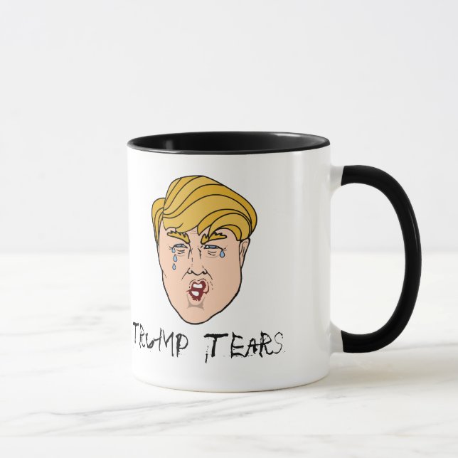Donald Trump Tränen - Trump-Tränen im Pokal Tasse (Rechts)