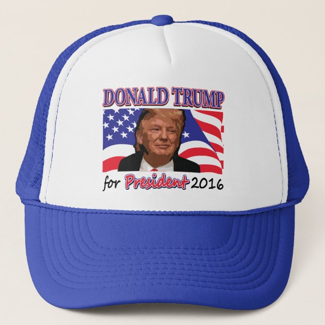 Donald Trump Truckerkappe (Vorderseite)