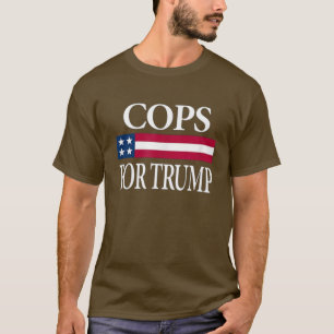 Donald Trump, Trump, Präsident Trump, Polizisten f T-Shirt