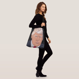 DONALD TRUMP UMHÄNGETASCHE DESIGNER HANDTASCHE