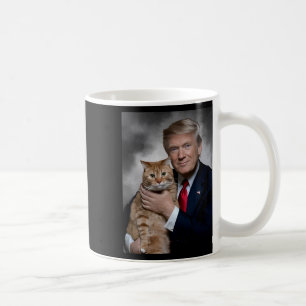 Donald Trump und Cat Funny Trump und Katze Kaffeetasse