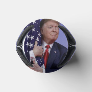 Donald Trump und die US-Flagge Dosenkühler