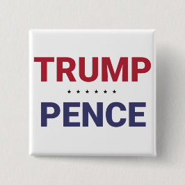 Donald Trump und Mike Pence (US-Wahl 2020) Button