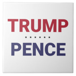 Donald Trump und Mike Pence (US-Wahl 2020) Fliese