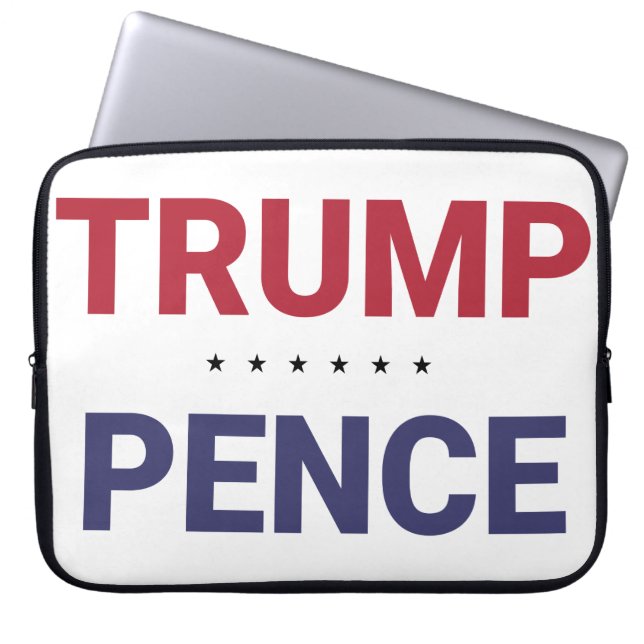 Donald Trump und Mike Pence (US-Wahl 2020) Laptopschutzhülle (Vorderseite)
