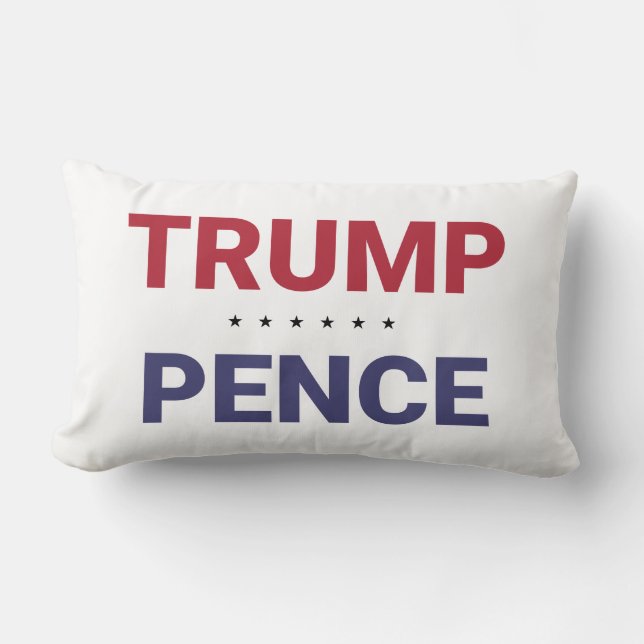 Donald Trump und Mike Pence (US-Wahl 2020) Lendenkissen (Vorderseite)