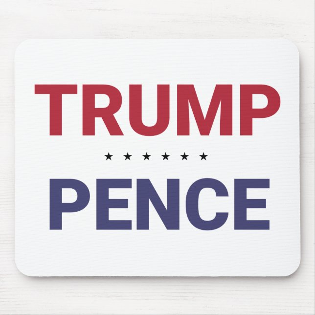 Donald Trump und Mike Pence (US-Wahl 2020) Mousepad (Vorne)
