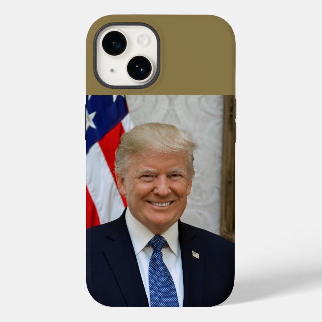 Donald Trump US-Präsident Weiße Haus MAGA 2024 Case-Mate iPhone Hülle (Rückseite)